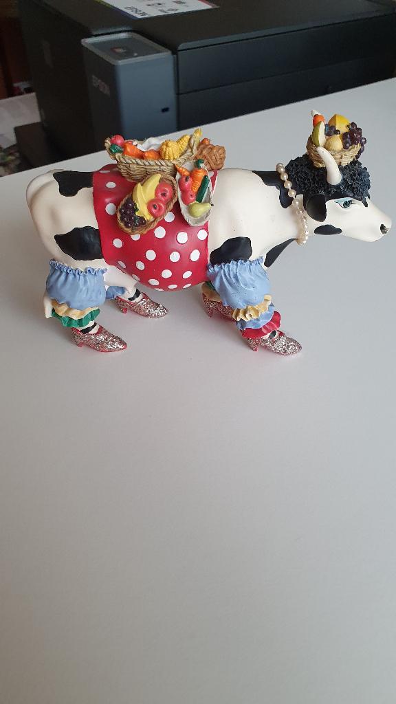 Cowparade Tropicowl small, Verzamelen, Beelden en Beeldjes, Ophalen of Verzenden, Zo goed als nieuw, Overige typen