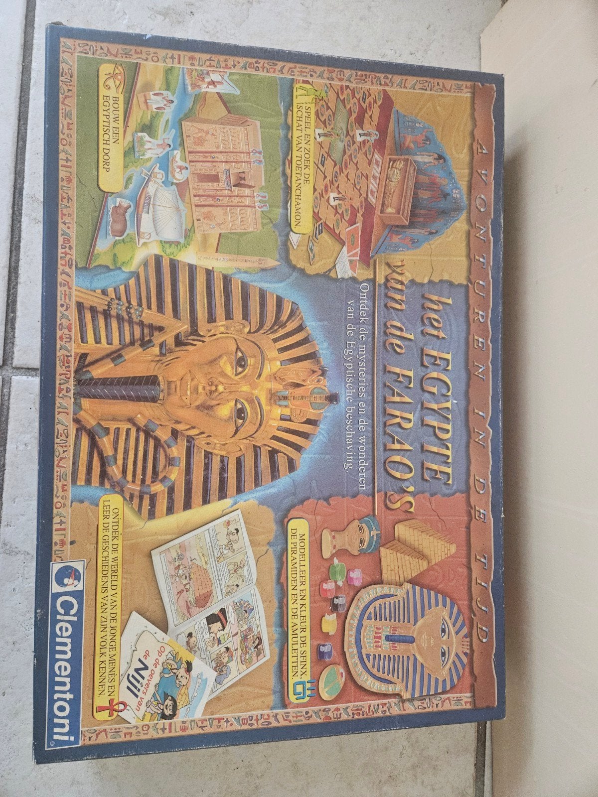 Clementoni Avonturen in de Tijd: Egypte van de Farao's, Ophalen of Verzenden, Gebruikt, Knutselen