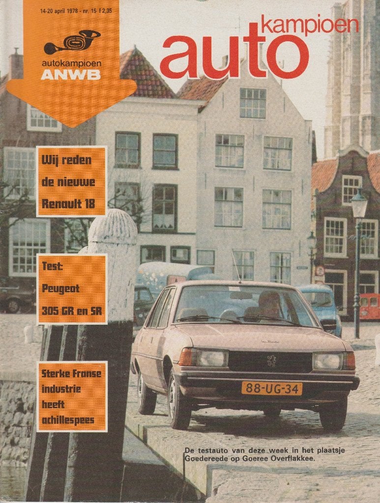Peugeot 305 test in Autokampioen 1978, Gelezen, Ophalen of Verzenden, Autokampioen, Peugeot
