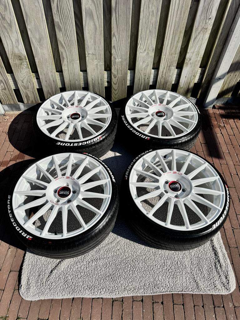 OZ Superturismo 20 inch velgen met nieuwe banden, Ophalen, Banden en Velgen, Nieuw, 20 inch