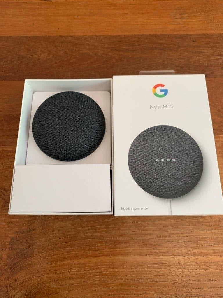 Google Nest Mini (2e generatie), Ophalen, Slimme speaker, Google, Zo goed als nieuw