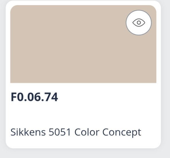 2 blikken Sikkens Rubbol BL Rezisto Satin F0.06.74 verf, 5 tot 10 liter, Beige, Nieuw, Ophalen of Verzenden