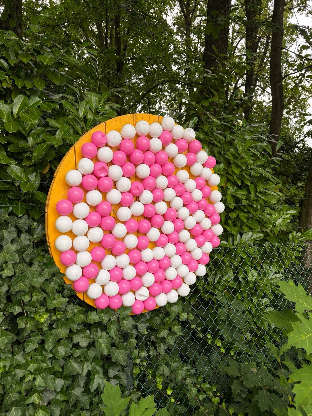 XXL Geboortebord meisje - Beschuit met muisjes, Ophalen, Zo goed als nieuw, Geboortebord