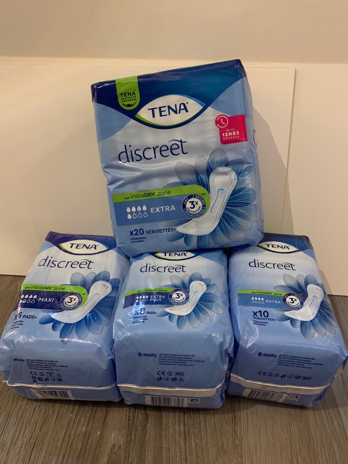 TENA dicreet (extra) plus / maxi, Ophalen, Nieuw