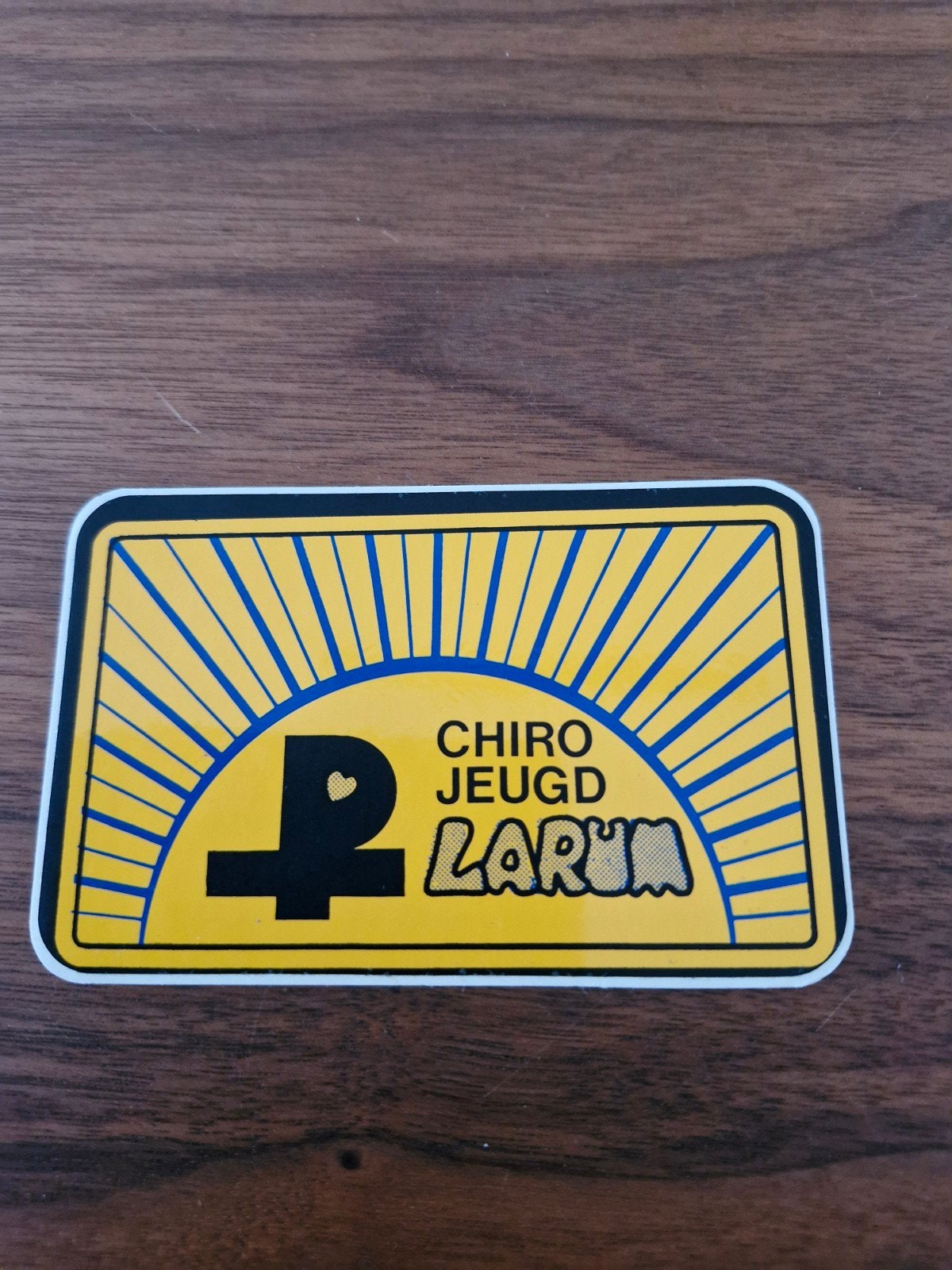 8336 Chiro Jeugd Larum Sticker - Nieuw, Ophalen of Verzenden, Nieuw, Bedrijf of Vereniging