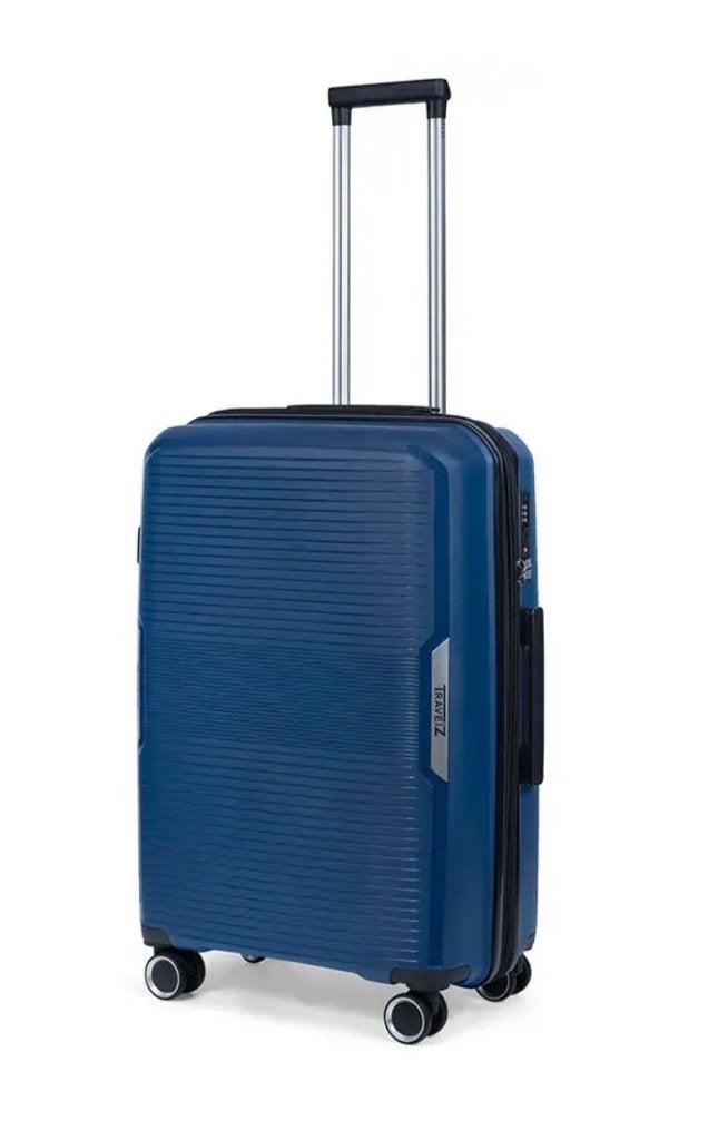 ANWB Koffers 1 blauw en 1 groen, Sieraden, Tassen en Uiterlijk, Hard kunststof, 45 tot 55 cm, Nieuw, Wieltjes