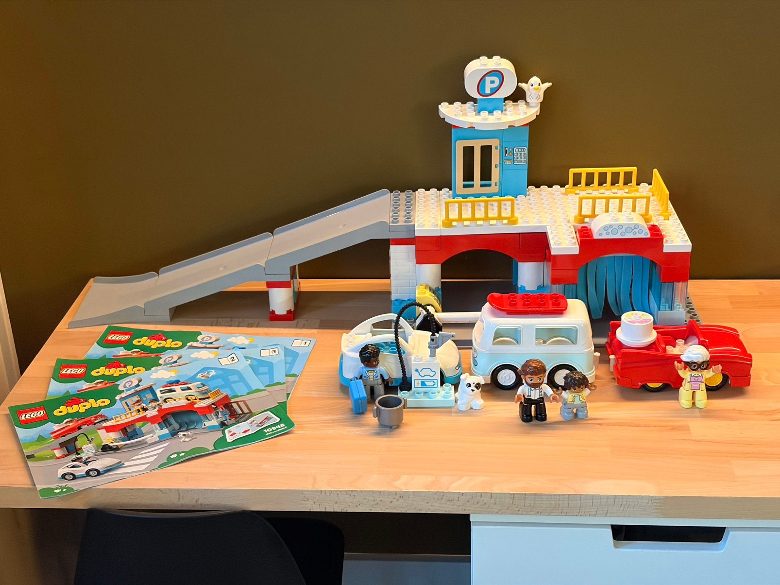 Duplo parkeergarage en wasstraat 10948, Ophalen, Zo goed als nieuw, Duplo