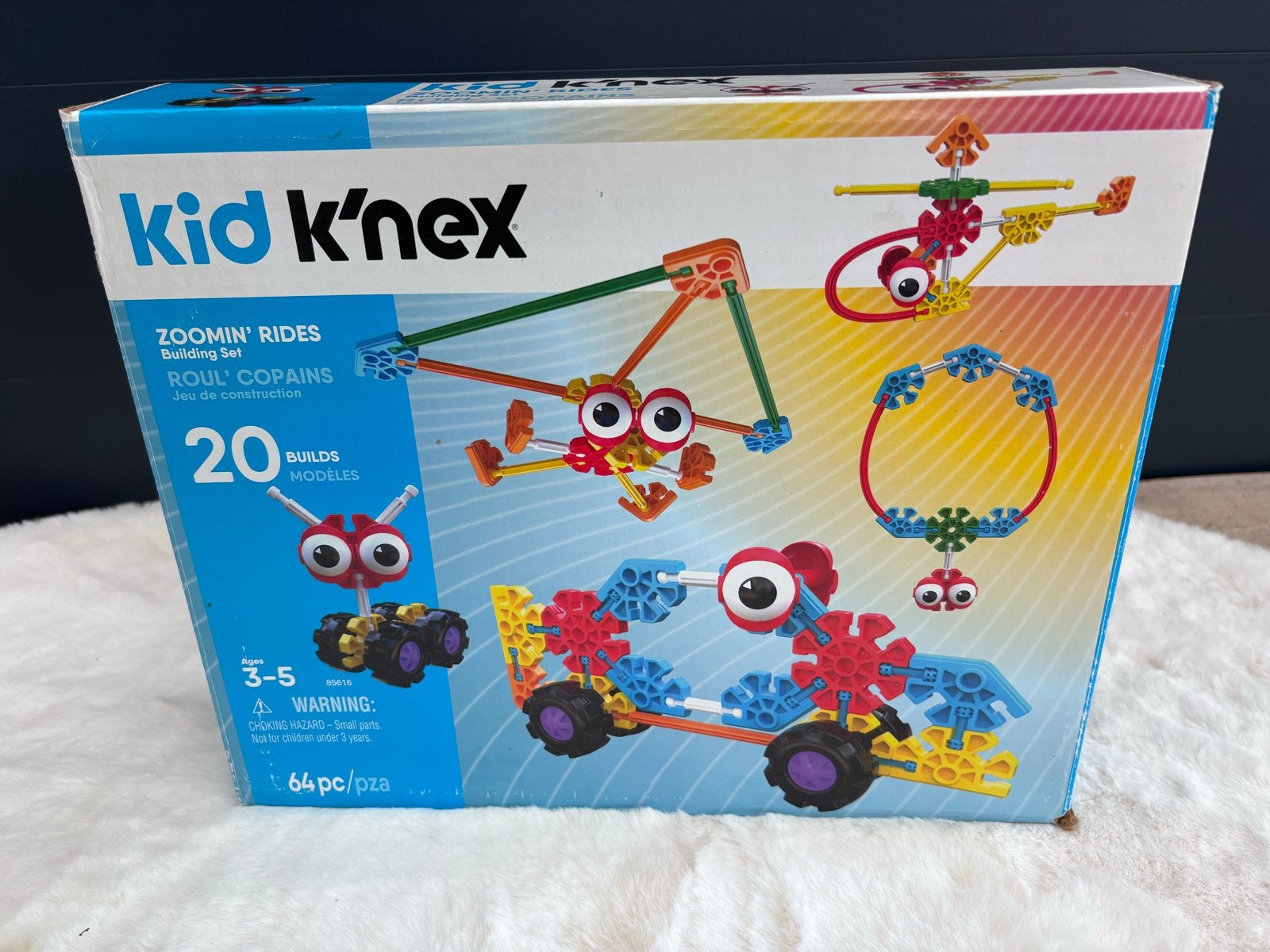 Kid K'nex Zoomin' Rides Bouwset, Ophalen of Verzenden, Zo goed als nieuw, K'nex