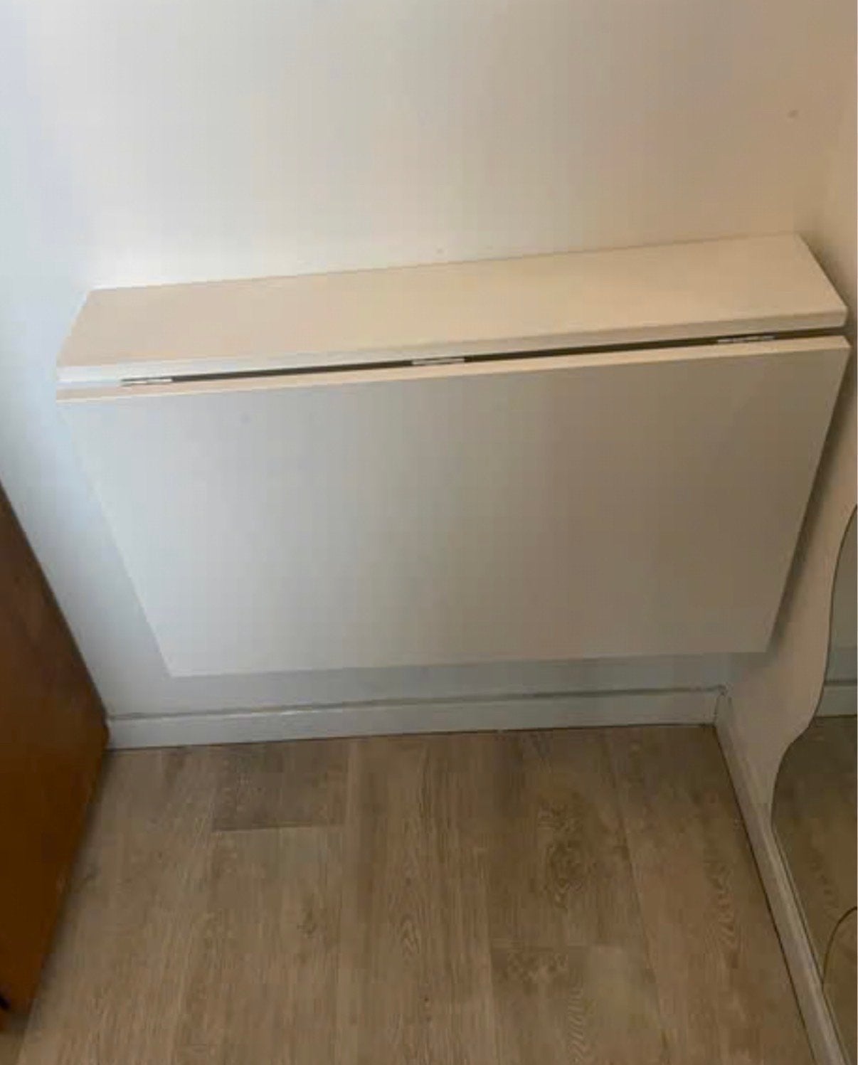 Ikea uitklapbare tafel Norberg, Ophalen, Zo goed als nieuw, Overige merken, Wit