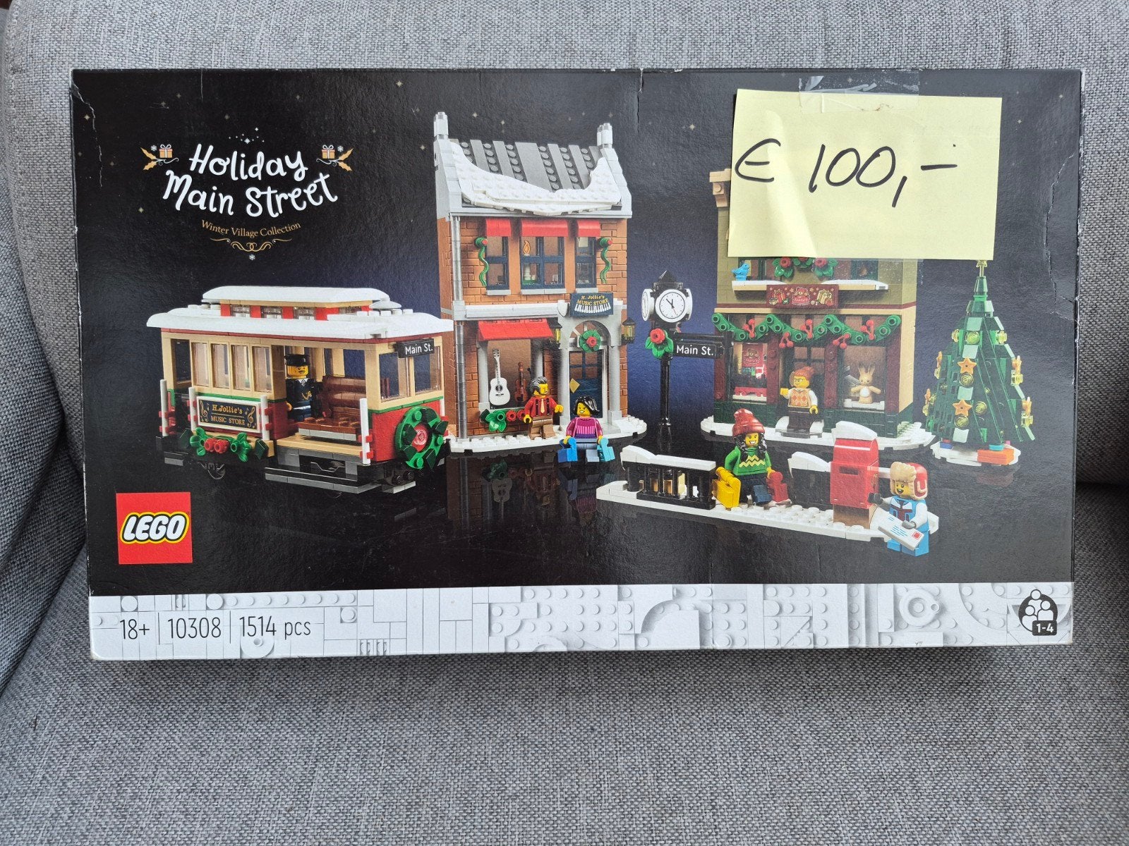 LEGO 10308 Holiday Main Street - Winter Village Collection, Gebruikt, Overige thema's, Lego, Ophalen of Verzenden