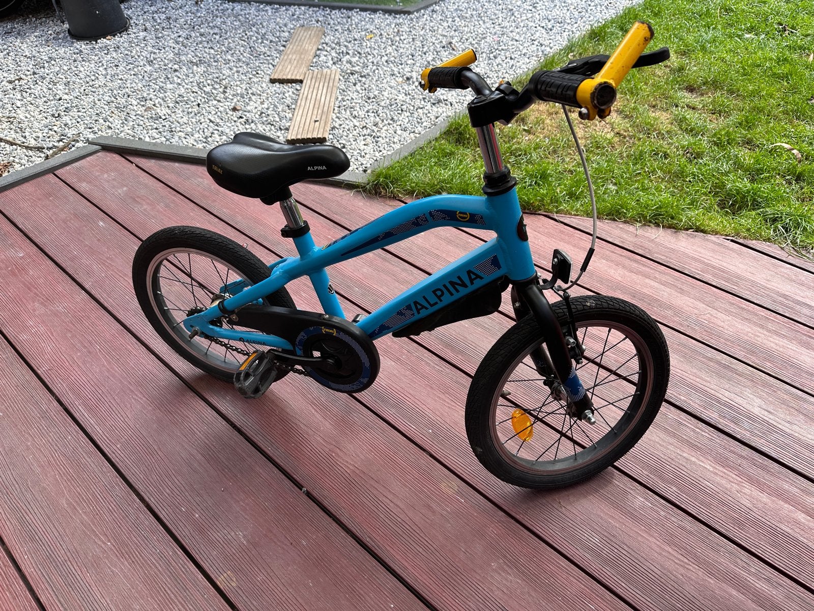 Alpina Trial Kinderfiets - 16 inch met Terugtraprem, Ophalen, Terugtraprem, Onbekend, Onbekend