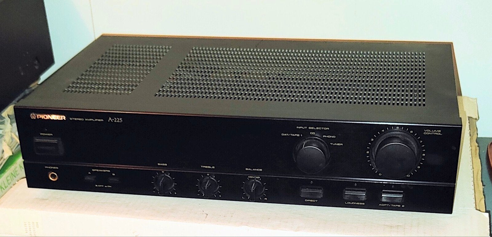 Pioneer A-225 Stereo Versterker - Vintage Audio, Audio, Tv en Foto, Versterkers en Receivers, Gebruikt, Ophalen of Verzenden, 60 tot 120 watt