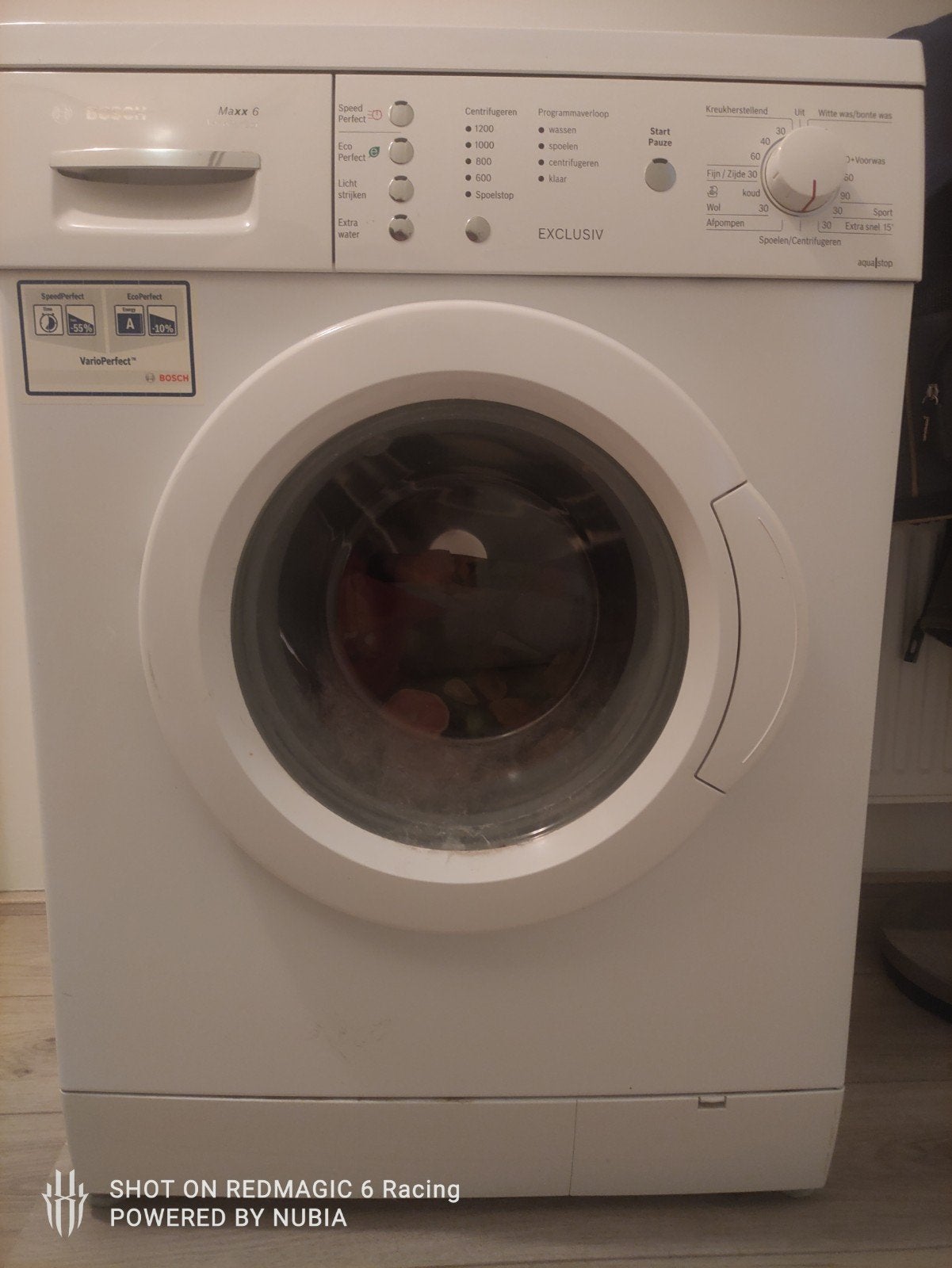 Gratis Bosch Maxx 6 VarioPerfect Wasmachine - Exclusiv, Witgoed en Apparatuur, Wasmachines, Gebruikt, Voorlader, 6 tot 8 kg, 85 tot 90 cm