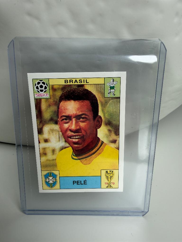 Pele 38 (World Cup story) Panini, Ophalen of Verzenden, Nieuw, Sticker