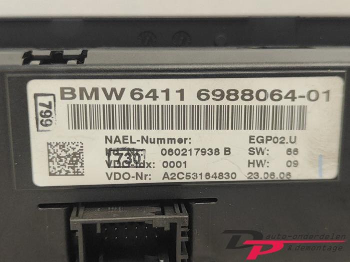 Kachel Bedieningspaneel van een BMW 3-Serie, Gebruikt, -, -, Ophalen of Verzenden