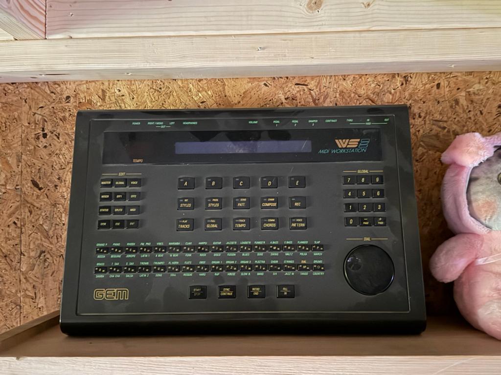 GEM WS2 MIDI Workstation Synthesizer, Ophalen of Verzenden, Gebruikt, Overige merken