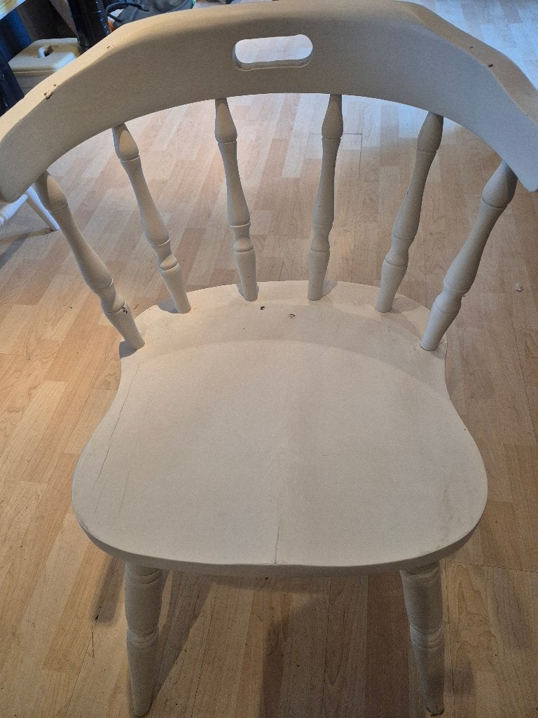 Keukenstoelen, Ophalen, Gebruikt, Wit, Vier