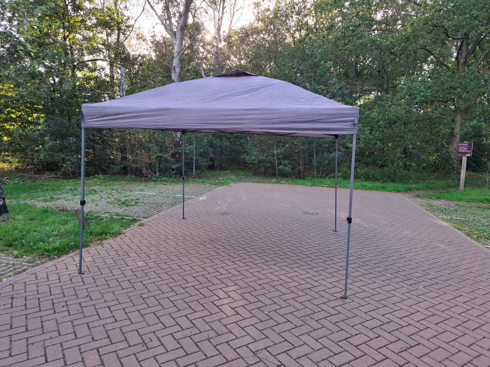 Partytent 3x3 meter - Grijs, Ophalen of Verzenden