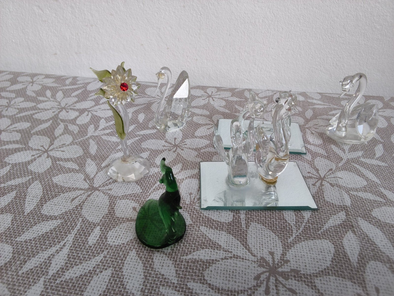 glas figuren handgemaakt, Ophalen