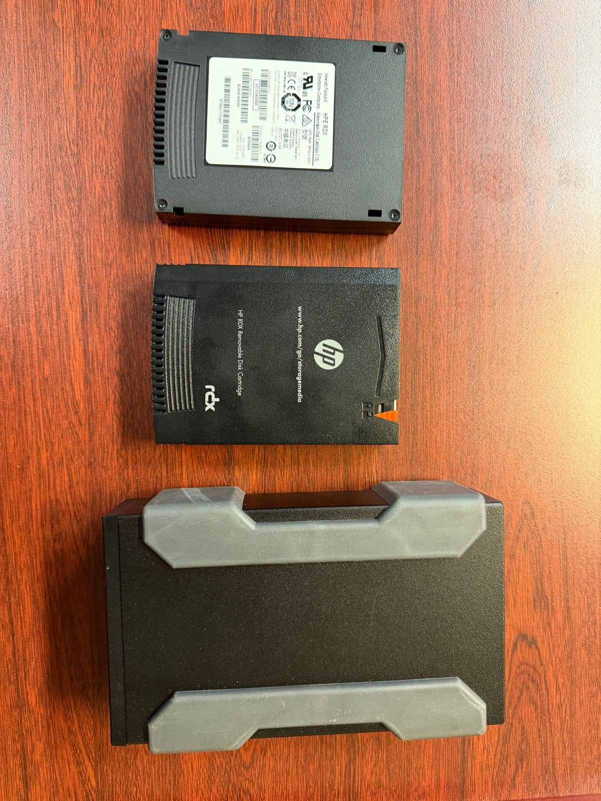 HP RDX USB3 Externe Removable Disk Backup Systeem met 2x 2TB, 2TB, Gebruikt, Server, HDD
