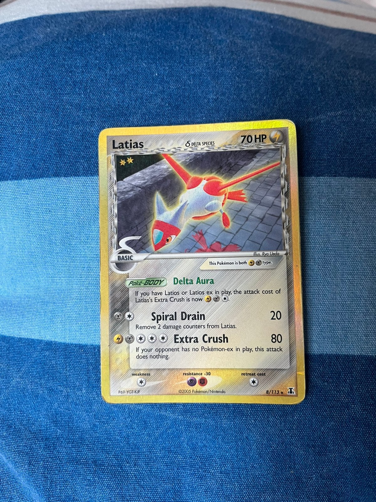 Latias delta species Pokémon kaart, Hobby en Vrije tijd, Verzamelkaartspellen | Pokémon, Ophalen of Verzenden, Zo goed als nieuw