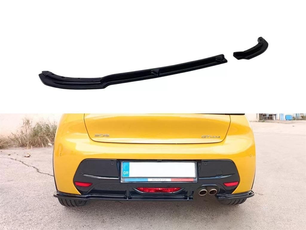 Peugeot 208 MK2 - Achterbumper diffuser, Ophalen of Verzenden, MJ-Carstyling, Info@mj-carstyling.net, Sibeliusstraat 81 5011JH Tilburg