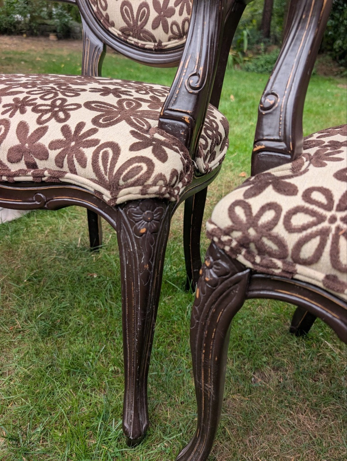 zware kwaliteit prachtige stoelen, Ophalen, Twee, Bruin, Hout