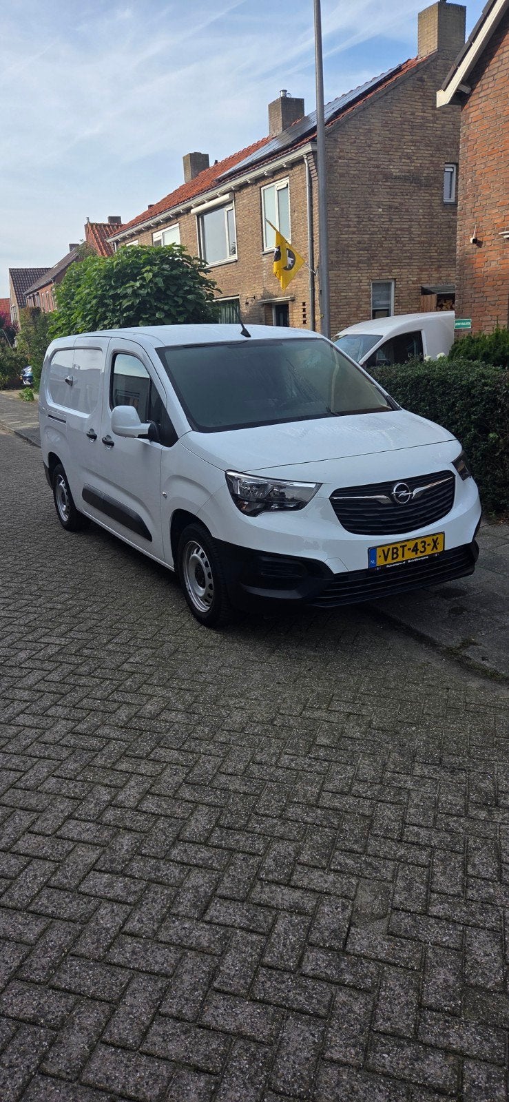 Opel Combo L2H1 Sortimo inrichting, Auto's, Voorwielaandrijving, 4 cilinders, Wit, 1377 kg