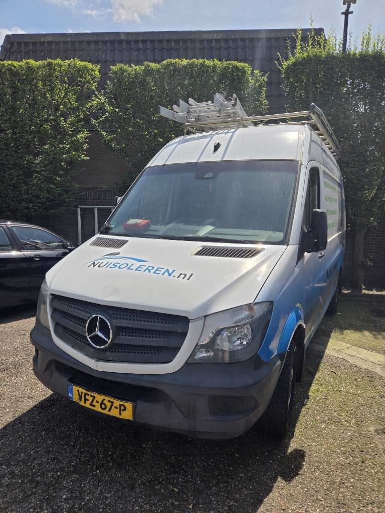 Mercedes-Benz Sprinter L2H2 Diesel Handgeschakeld, 13 km/l, Stof, Wit, Mercedes-Benz