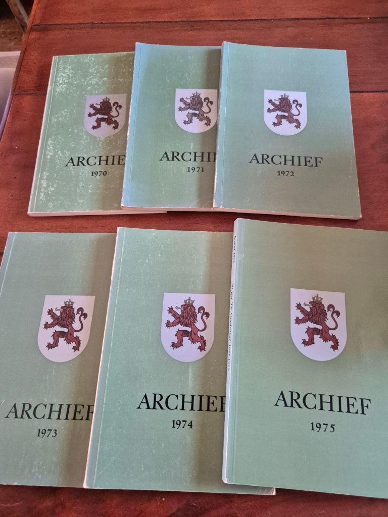 Archief oudheidkundige vereniging de Graafschap, Ophalen of Verzenden, 20e eeuw of later, Zo goed als nieuw