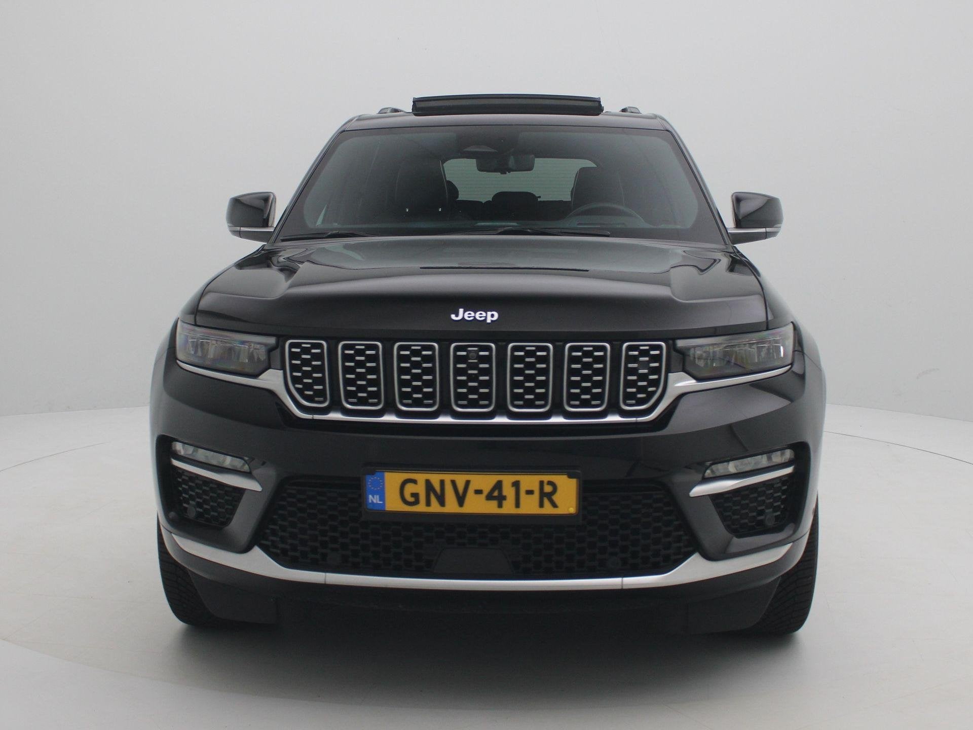 Jeep Grand Cherokee 2.0 Summit Reserve 4xe | Panoramadak | L, Auto's, Jeep, Automaat, 12 maanden, 4 cilinders, Zwart