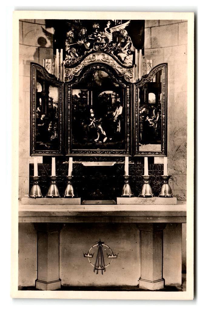 Oldenzaal, St. Plechelmuskerk - Driekoningenaltaar. Opruimk., Verzenden, 1940 tot 1960, Ongelopen, Overijssel
