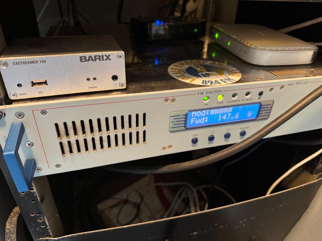 RVR TEX-LCD 150 Watt FM zender voor de 3 meter band, Telecommunicatie, Ophalen of Verzenden, Gebruikt, Zender