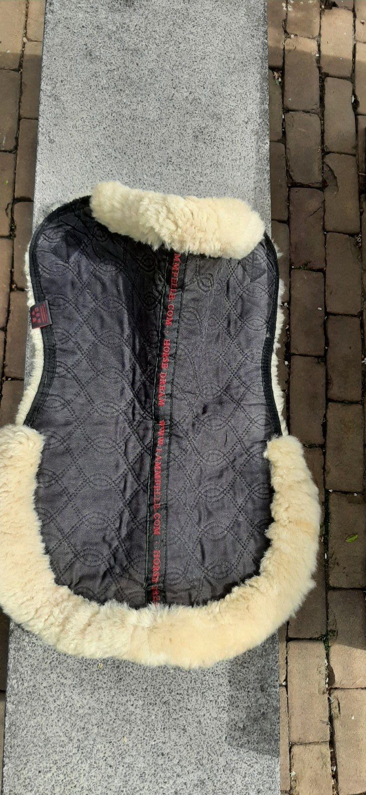 Crist schapenvacht, sheepskin, onderlegger maat full., Dieren en Toebehoren, Paarden en Pony's | Dekens en Dekjes, Full (L), Ophalen of Verzenden