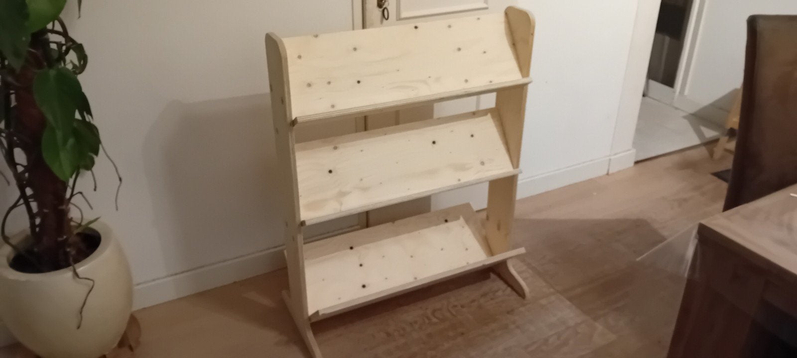 Boekenrek - NIEUW !!! Aktie !!!, Hout, Onbekend, Nieuw, Ophalen of Verzenden