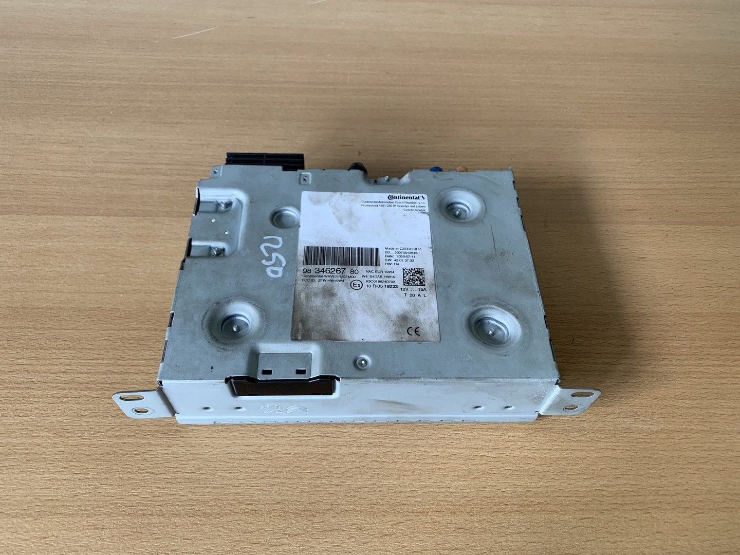 radio ( module ) opel corsa F 2019 - 2021 9834626780, Auto diversen, Autoradio's, Ophalen of Verzenden, -, -, -