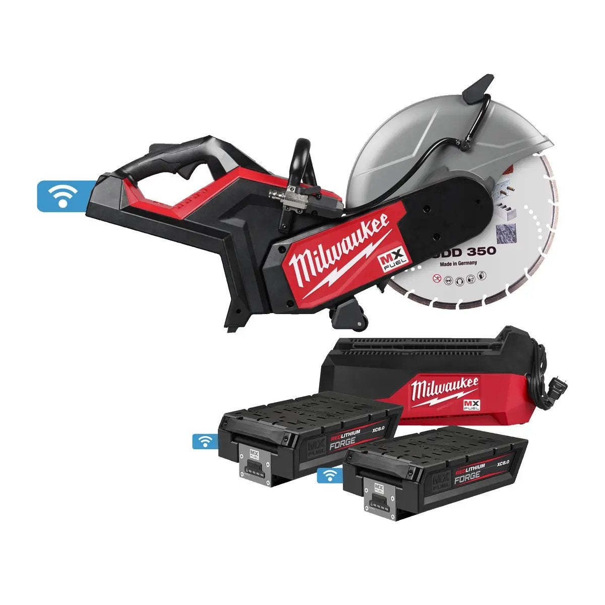 Nieuwe Milwaukee doorslijper MXFCOS350G2FC-802 350mm rem, 70 mm of meer, Overige typen, Nieuw, Ophalen of Verzenden