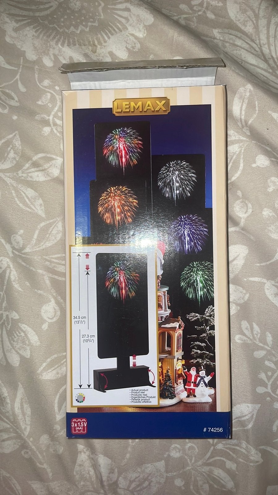Lemax Multicolor Led kerstdorp, Diversen, Kerst, Ophalen of Verzenden, Zo goed als nieuw