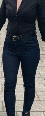 Levi's jeans spijkerbroek dames maat W 27 L 28 blauw broek, Levi's, Verzenden, Blauw, W27 (confectie 34) of kleiner