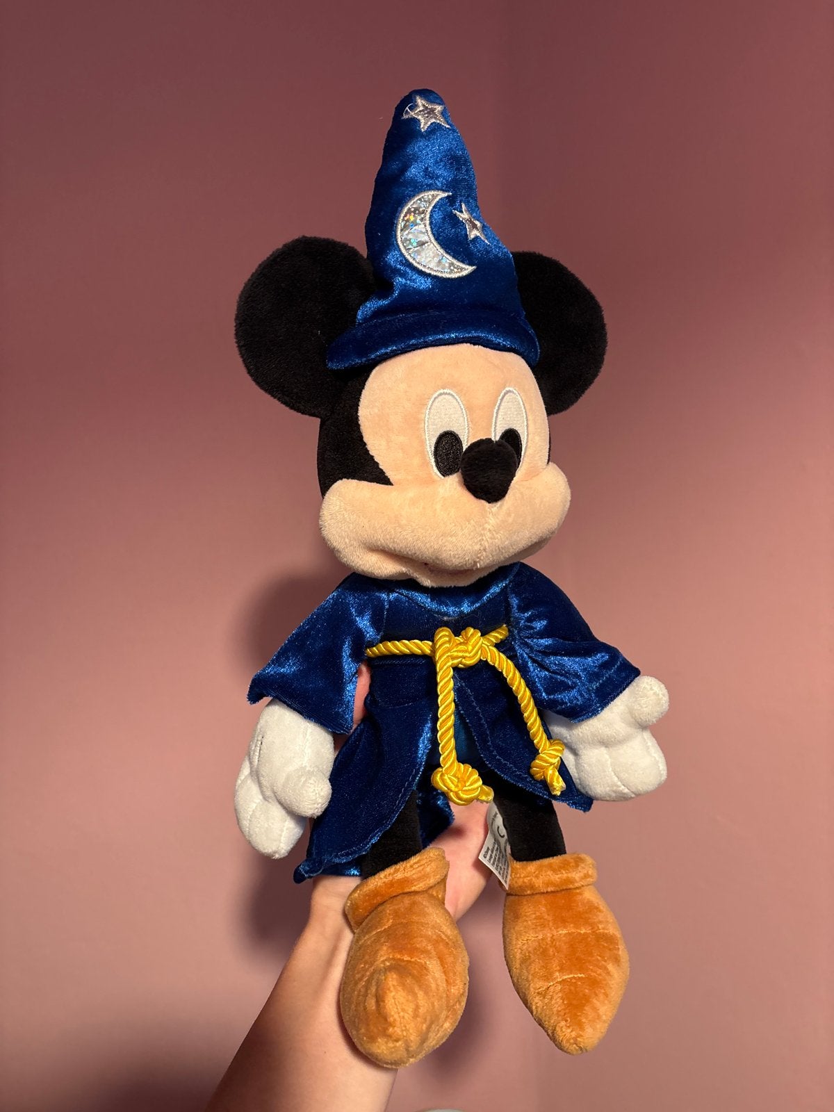 Mickey de Tovenaar Knuffel - Disney Fantasia, Ophalen, Muis, Disney, Blauw
