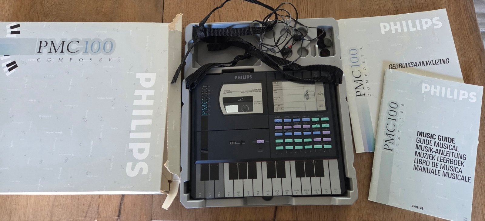 Philips PMC100 Composer - getest met accessoires, Ophalen of Verzenden, Zo goed als nieuw, Overige aantallen, Overige merken