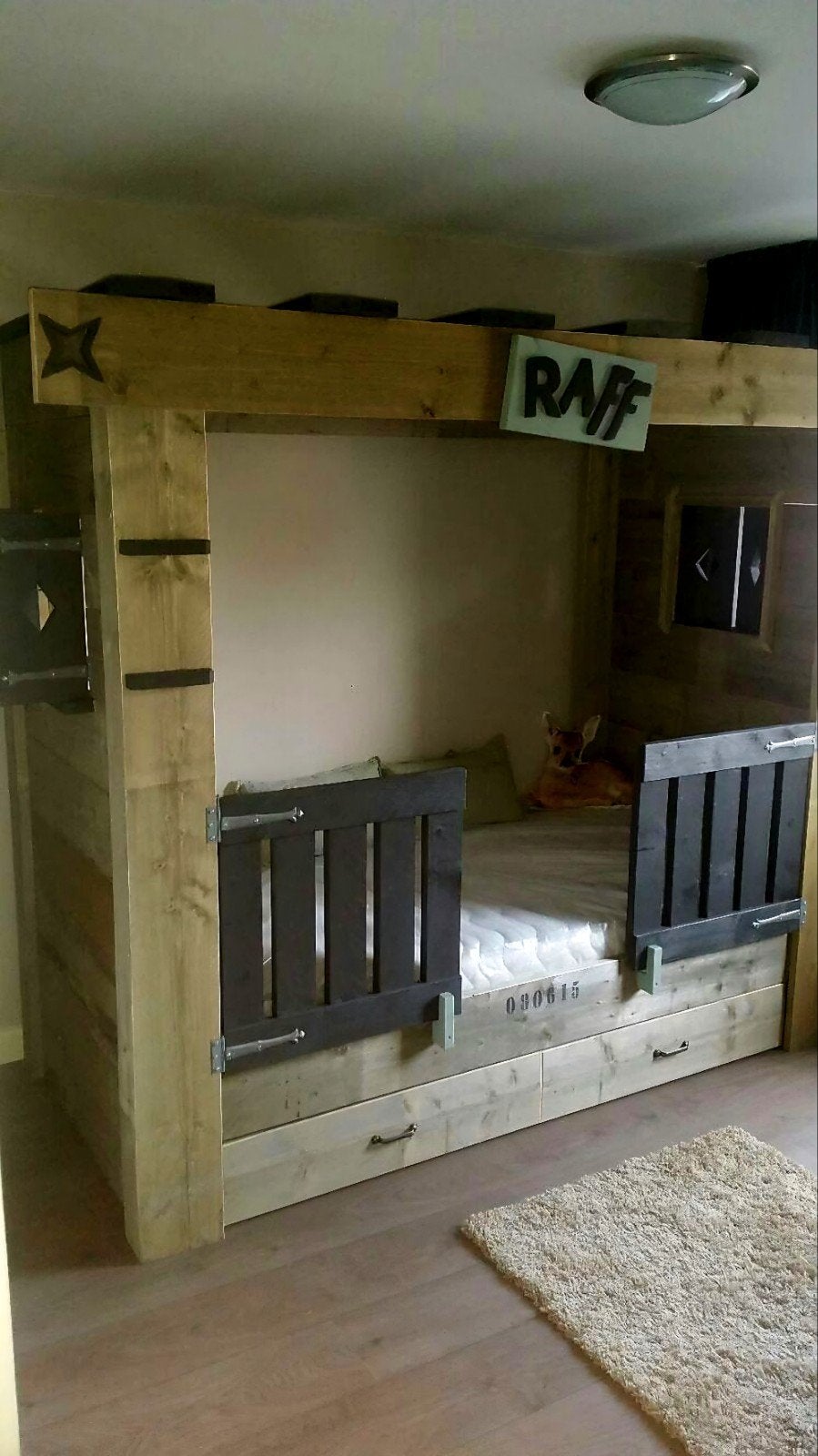Stijgerhouten bed (hut), Ophalen, Zo goed als nieuw, Overige typen