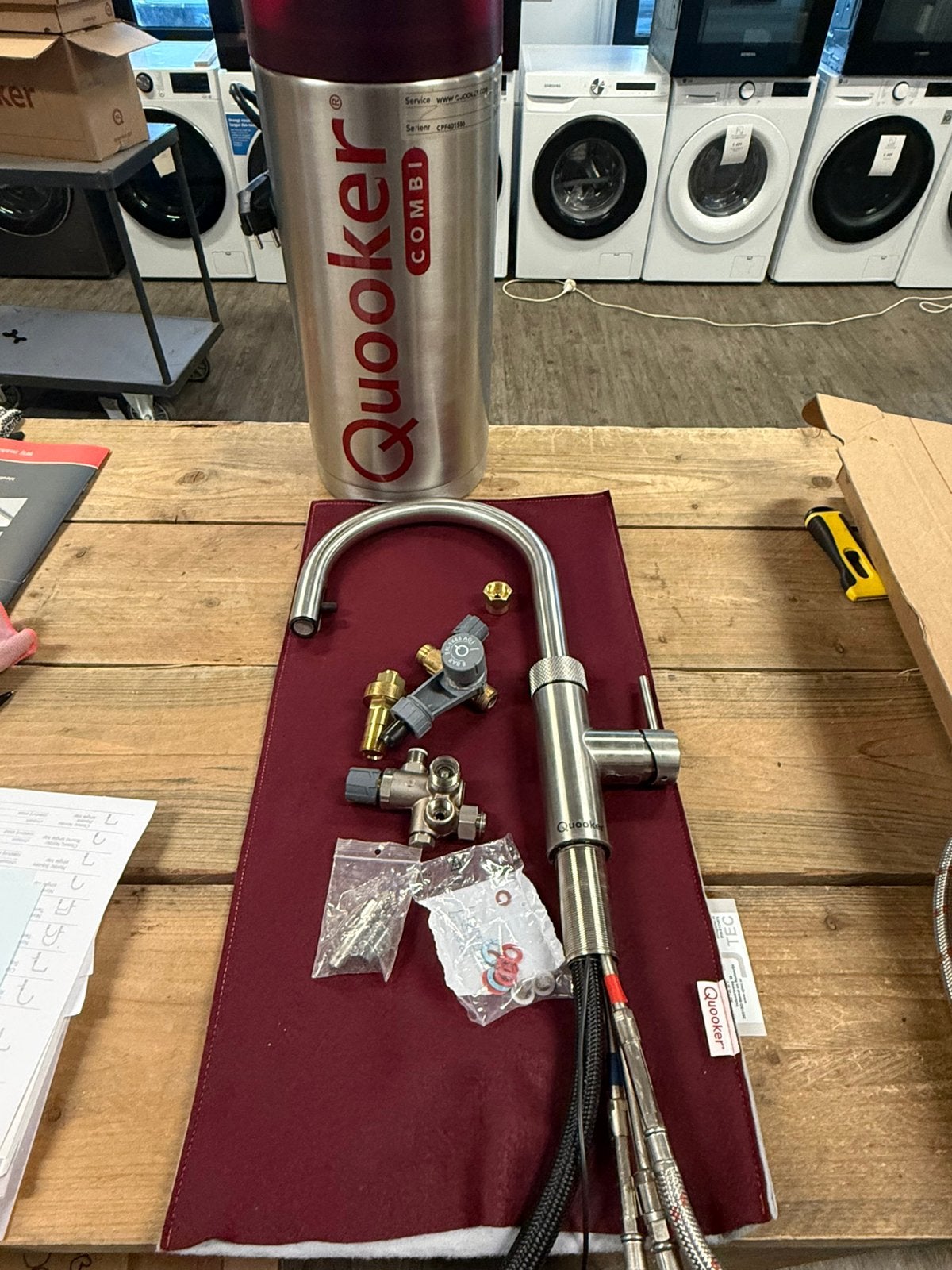 Quooker flex rvs combi plus, Ophalen, Overige typen, Quooker bv, Postbus 155