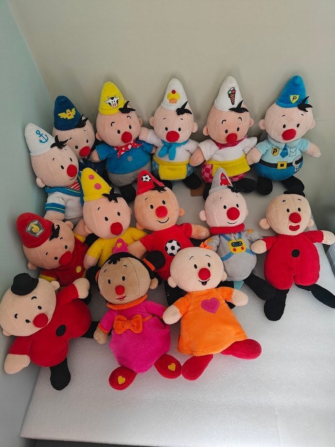 Bumba Knuffels Bundel – allerei beroepen, Ophalen, Gebruikt, Overige merken, Overige karakters