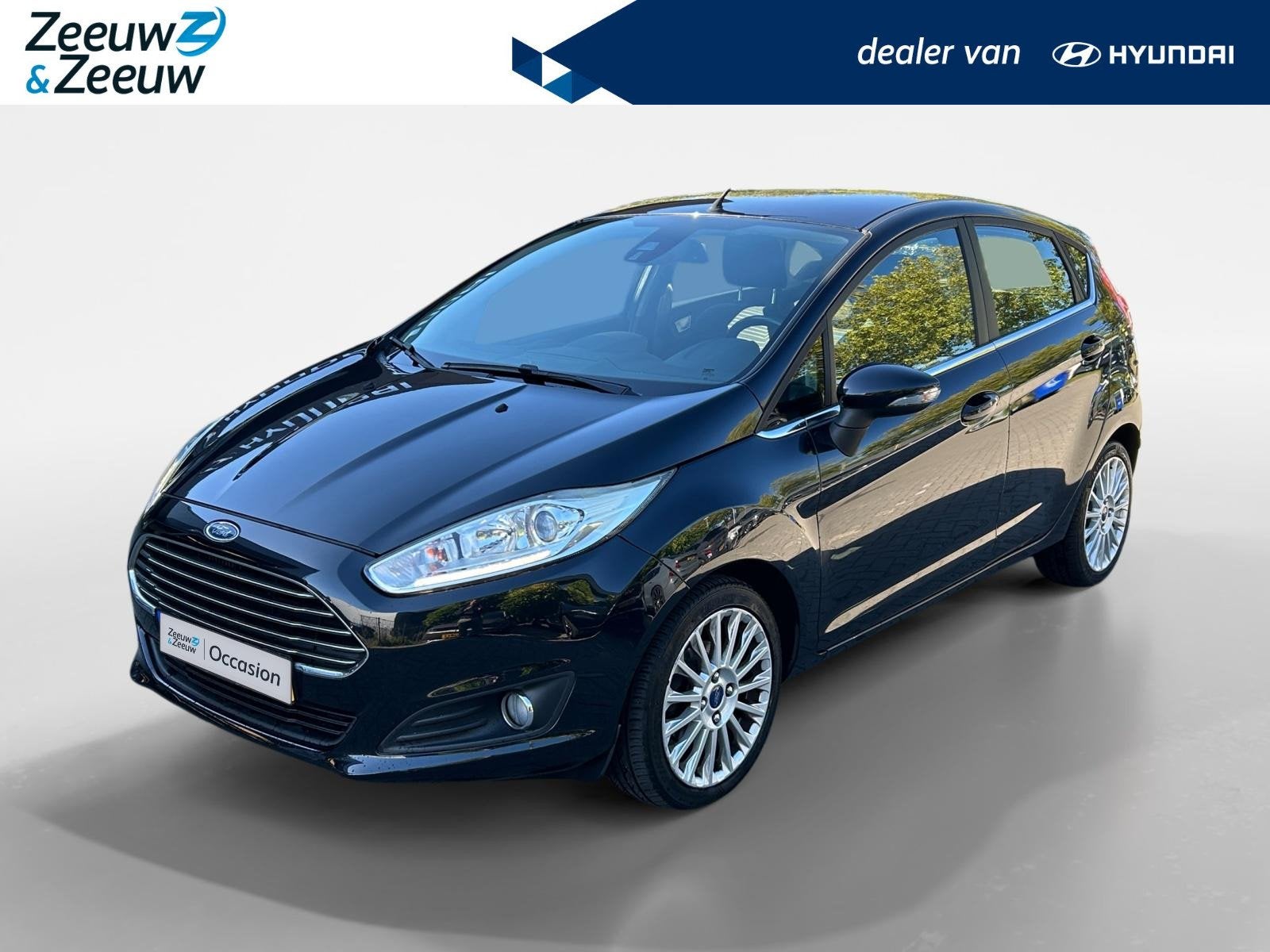 Ford Fiesta 1.0 EcoBoost Titanium AUTOMAAT NU RIJKLAARPRIJS, Automaat, Klanten@ford.com, Zwart, Ford