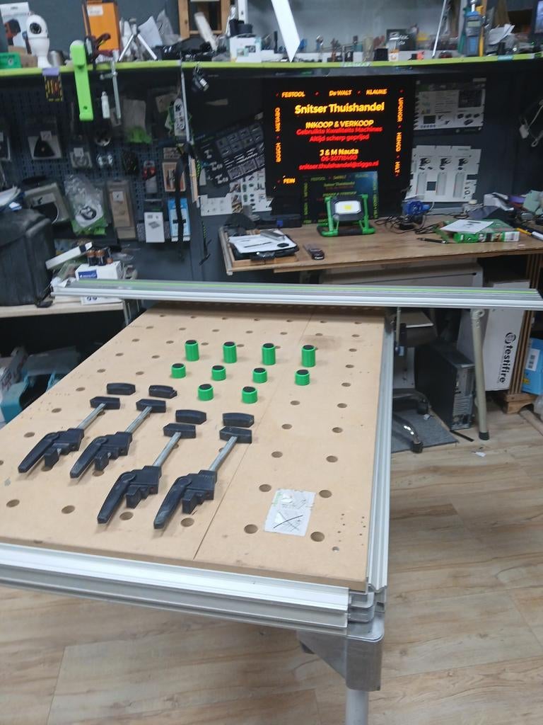Fetool MFT Werktafel., Ophalen, Gebruikt, -, 70 tot 120 cm
