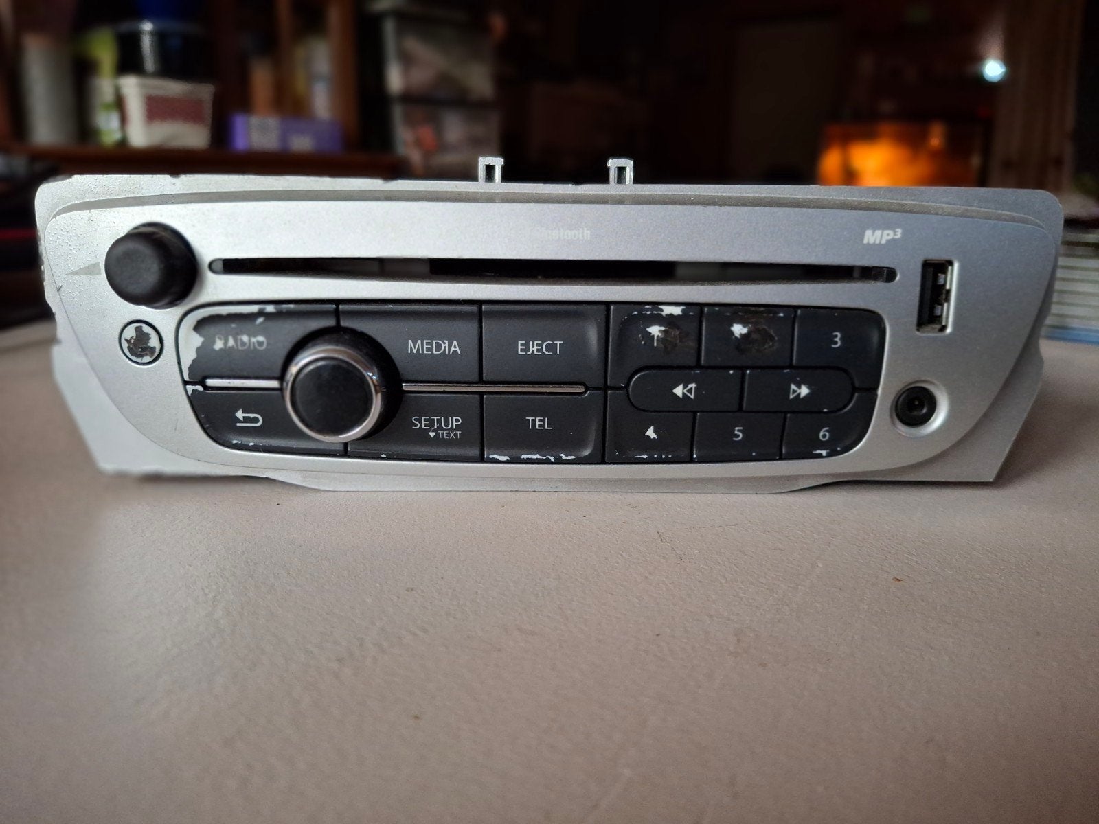 Autoradio Renault - MP3, USB, Gebruikt, Ophalen of Verzenden, Gebruikt