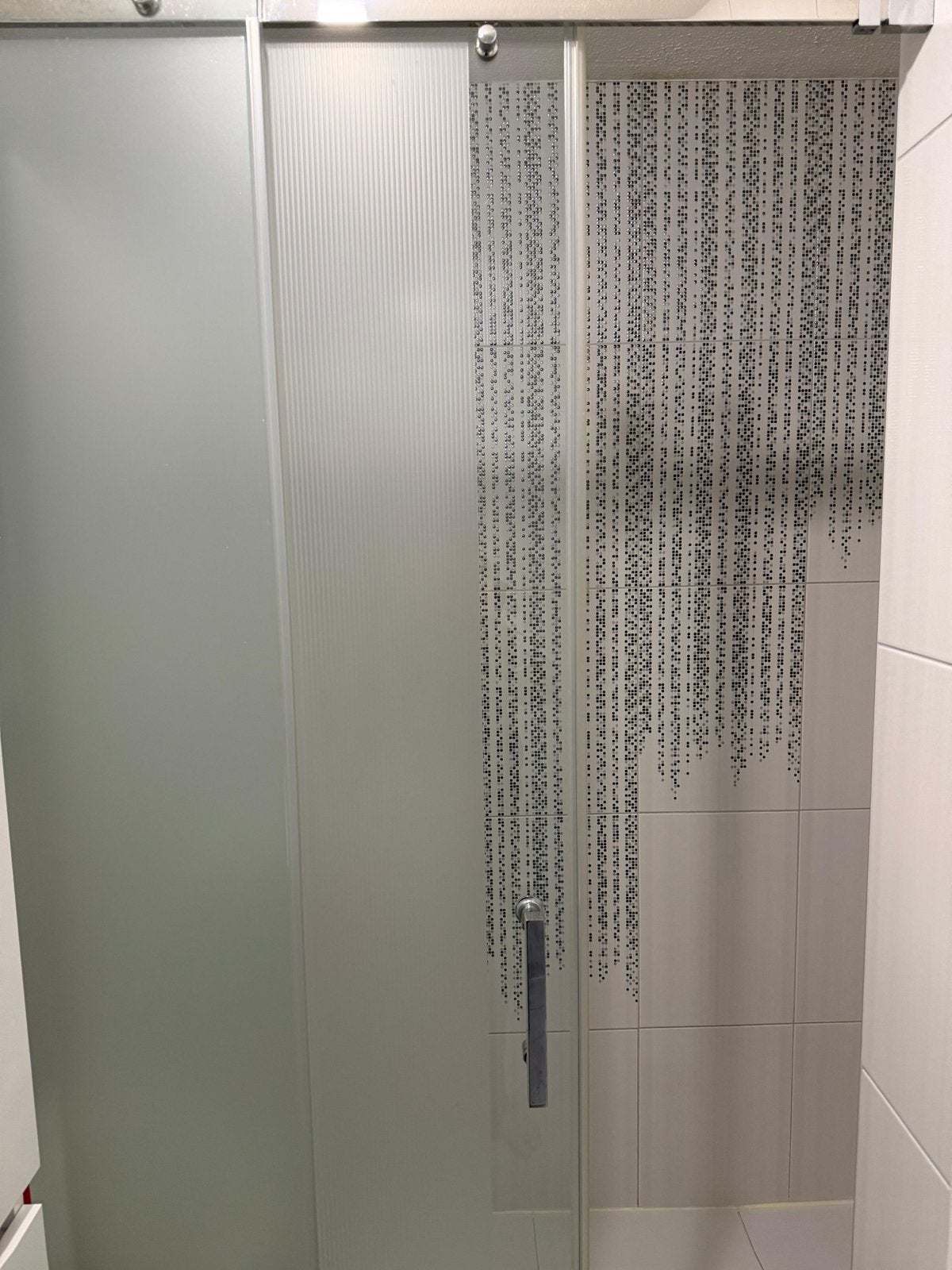 Douchecabine met schuifdeur !!van glas!!, Ophalen of Verzenden, Zo goed als nieuw, Glas, Douche