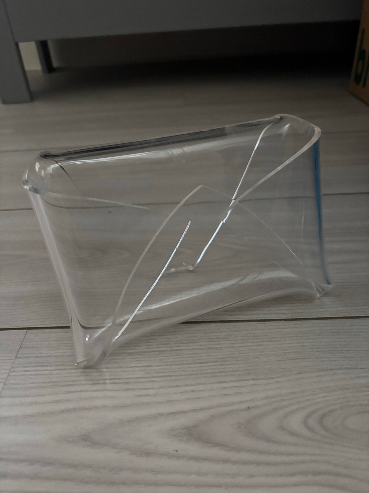 Transparante Lucite plexiglas envelophouder 1970, Ophalen of Verzenden