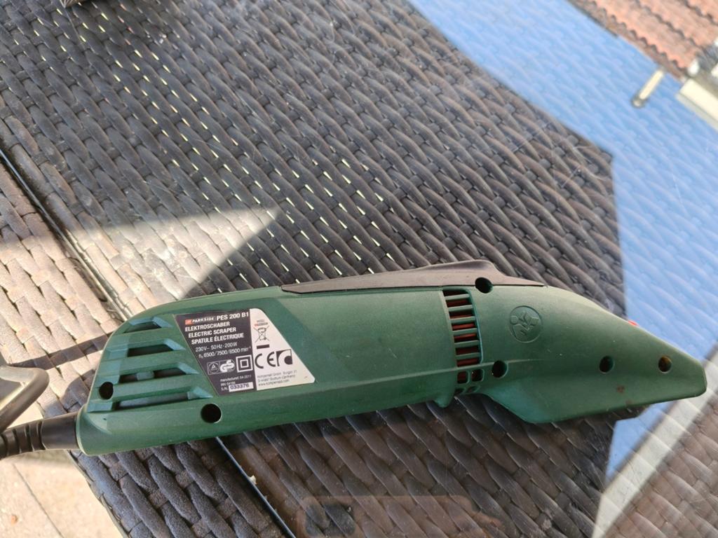 Parkside Elektrische Schraper PES 200 B1, Ophalen, Gebruikt